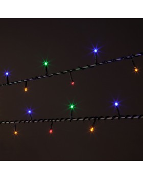 Праздничная гирлянда нить мульти 5м IP20 400-001-foto13