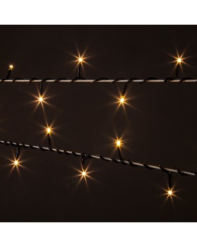 Праздничная гирлянда нить теплый белый 5м IP20 400-001-foto4
