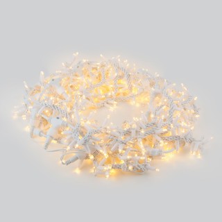 Праздничная гирлянда занавес теплый белый 2*3м IP65 200-101-foto4