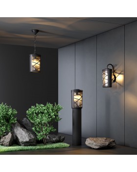 Premier F черный ландшафтный светильник IP44 GL 1017F-foto3