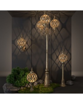 Sirius F черное золото уличный светильник на столбе IP44 Sirius F-foto4