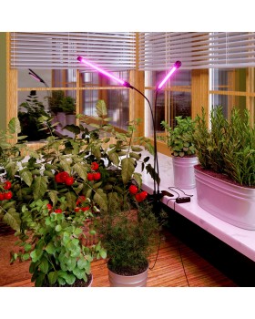 Светодиодный светильник для растений на прищепке FT-005 чёрный-foto10