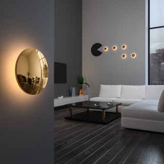 Светильник настенный светодиодный Mini Disc MRL LED 1126 золото-foto2