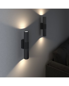 Светильник настенный светодиодный Steel 40119/LED черный-foto3