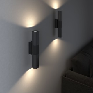 Светильник настенный светодиодный Steel 40119/LED черный-foto3