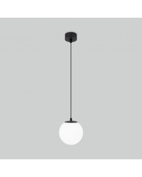 Светильник садово-парковый со стеклянным плафоном Sfera H 35158/H черный-foto2