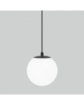 Светильник садово-парковый со стеклянным плафоном Sfera H 35158/H черный