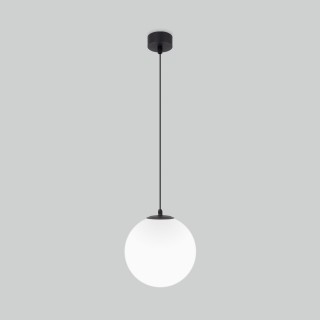 Светильник садово-парковый со стеклянным плафоном Sfera H 35158/U черный-foto2