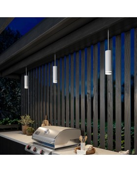 Светильник садово-парковый со светодиодами DLR023 IP54 35084/H белый-foto4