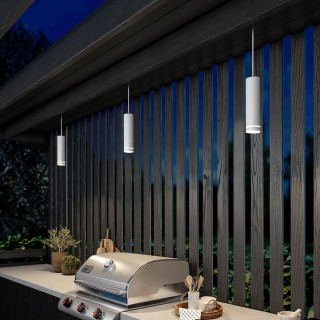 Светильник садово-парковый со светодиодами DLR023 IP54 35084/H белый-foto4