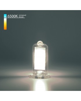 Светодиодная лампа G9 LED 3W 220V 6500K стекло BLG913