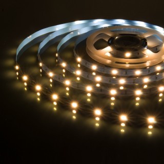 Светодиодная лента Лента светодиодная 12V 7,2W 30Led 5050 IP20 теплый белый, 5м-foto2