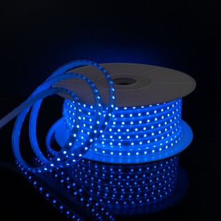 Светодиодная лента Лента светодиодная 220V 11W 60Led 5050 IP65 мульти, 50 м-foto5