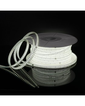 Светодиодная лента Лента светодиодная 220V 14,4W 120Led 2835 IP65 6500 холодный белый, 50 м