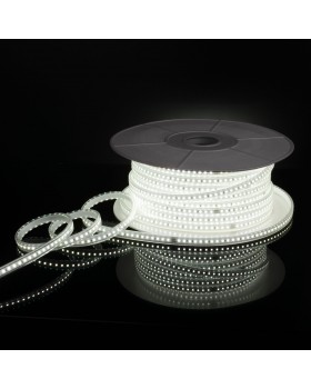 Светодиодная лента Лента светодиодная 220V 14,4W 120Led 2835 IP65 6500 холодный белый, 50 м-foto2