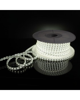 Светодиодная лента Лента светодиодная 220V 8W 60Led 2835 IP65 холодный белый, 50 м-foto2