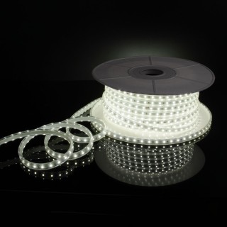 Светодиодная лента Лента светодиодная 220V 8W 60Led 2835 IP65 холодный белый, 50 м-foto2