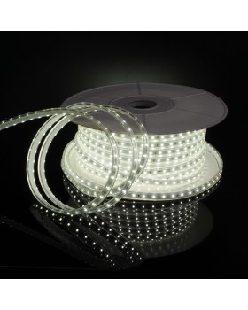 Светодиодная лента Лента светодиодная 220V 8W 60Led 2835 IP65 холодный белый, 50 м