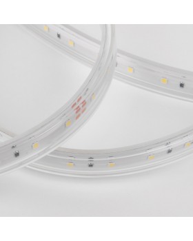 Светодиодная лента Лента светодиодная 220V 8W 60Led 2835 IP65 холодный белый, 50 м-foto4