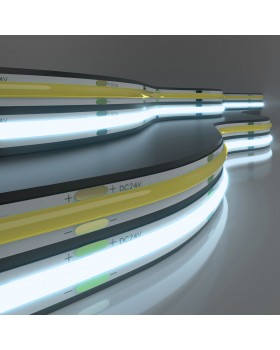 Светодиодная лента Лента светодиодная 24V 11W 352Led COB IP20 холодный белый, 5м-foto2