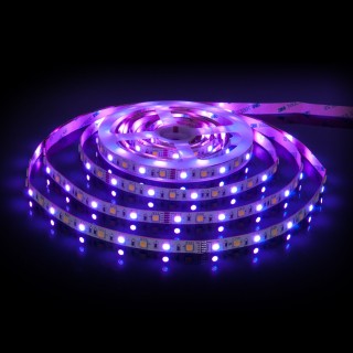 Светодиодная лента Лента светодиодная 24V 14,4W 60Led 5050+5050 IP20 MIX RGB/дневной белый, 5м-foto10