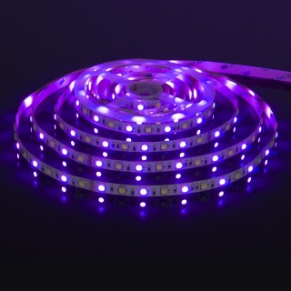 Светодиодная лента Лента светодиодная 24V 14,4W 60Led 5050+5050 IP20 MIX RGB/холодный белый, 5м-foto9