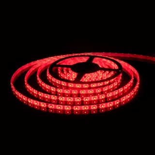 Светодиодная лента Лента светодиодная 24V 14,4W 60Led 5050 IP20 красный, 5м-foto2