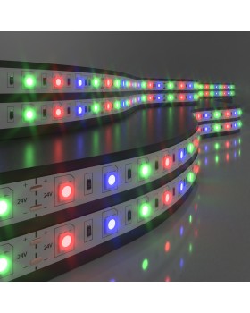 Светодиодная лента Лента светодиодная 24V 14,4W 60Led 5050 IP20 RGB, 5м