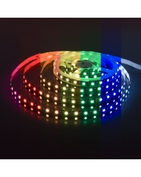 Светодиодная лента Лента светодиодная 24V 14,4W 60Led 5050 IP20 RGB, Black, 5м-foto2