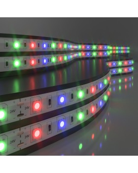 Светодиодная лента Лента светодиодная 24V 14,4W 60Led 5050 IP65 RGB, 5м