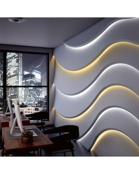 Светодиодная лента Лента светодиодная 24V 16W 240Led 2835+2835 IP20 MIX теплый белый/холодный белый, 5м-foto5