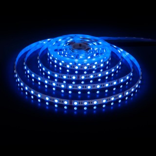 Светодиодная лента Лента светодиодная 24V 24W 60Led 5050 IP20 MIX RGB/дневной белый, 5м-foto8