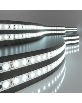 Светодиодная лента Лента светодиодная 24V 9,6W 120Led 2835 IP20 холодный белый, 5м Светодиодная лента Лента светодиодная 24V 9,6W 120Led 2835 IP20 холодный белый, 5м