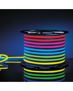 Светодиодный гибкий неон Гибкий неон 220V 12W 80Led 5050 IP67 односторонний RGB, 50 м
