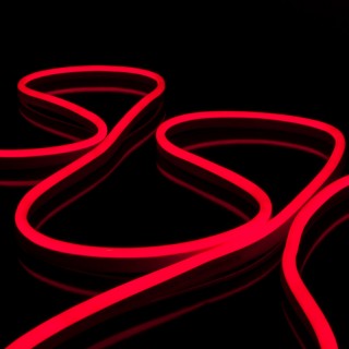 Светодиодный гибкий неон Гибкий неон 220V 9,6W 120Led 2835 IP67 односторонний красный, 50м-foto4