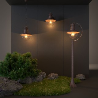 Talli D GL брауни уличный настенный светильник GL 3002D-foto4