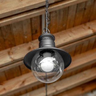 Talli H черный уличный подвесной светильник IP44 GL 3002H-foto3