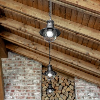 Talli H черный уличный подвесной светильник IP44 GL 3002H-foto5