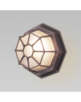 Telarana S капучино уличный настенный светильник GL 1023D