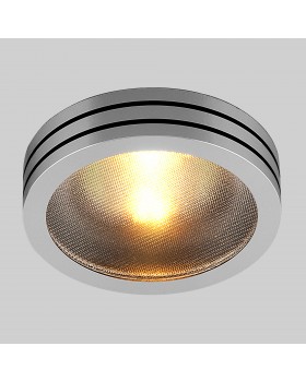 Точечный светильник из алюминия 5153 MR16 CH/BK хром/черный