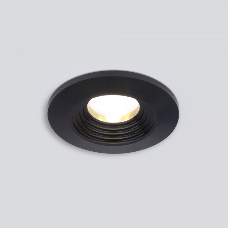 Точечный светодиодный светильник 9903 LED 3W COB BK черный