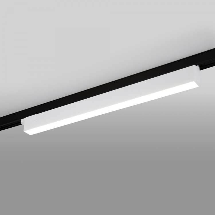 Трековый светодиодный светильник для трехфазного шинопровода X-Line черный матовый X-Line черный матовый 28W 4200K (LTB55) трехфазный