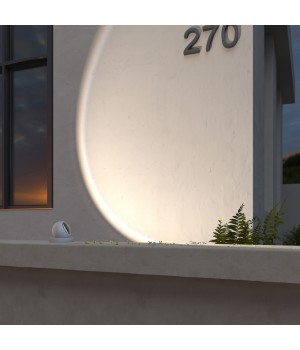 Уличный ландшафтный светодиодный светильник Ball 35143/S белый-foto3