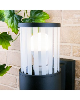 Уличный настенный светильник 1410 TECHNO чёрный-foto4