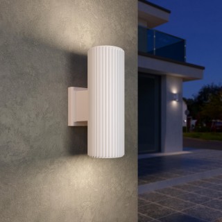 Уличный настенный светильник Strict IP54 1403 TECHNO песочно-белый-foto2