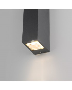 Уличный настенный светодиодный светильник Blaze LED IP54 35136/W серый-foto2