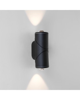Уличный настенный светодиодный светильник GIRA D LED IP54 35127/D черный