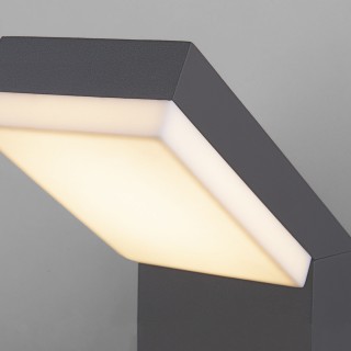 Уличный настенный светодиодный светильник Sensor IP54 (с датчиком движения) 1541 TECHNO LED серый-foto4