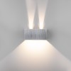 Уличный настенный светодиодный светильник WINNER DOUBLE LED IP54 35137/W алюминий