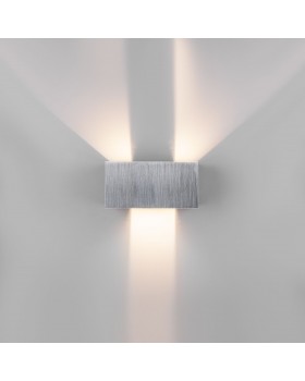 Уличный настенный светодиодный светильник WINNER DOUBLE LED IP54 35137/W алюминий-foto4